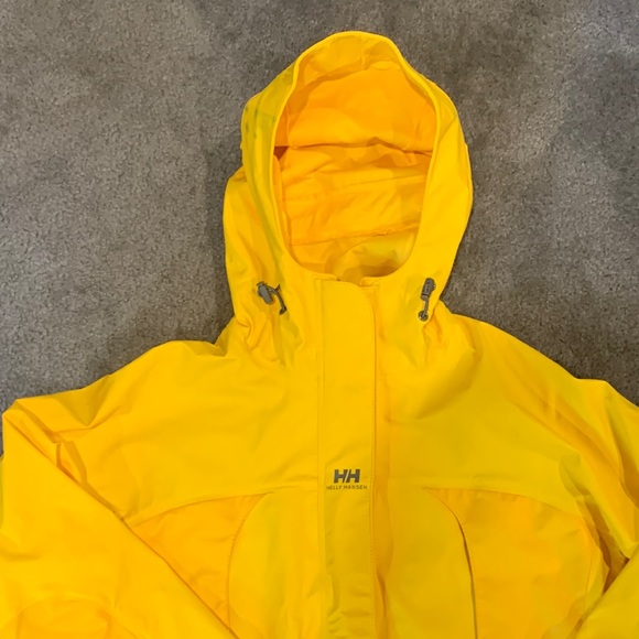 Helly Hansen Yellow Rain Jacket - Picture 2 of 12